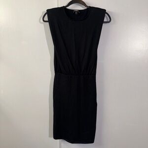 Express Padded Shoulder T-shirt Dress